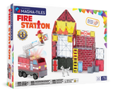Magna-Tiles Fire Station 50-Piece Set