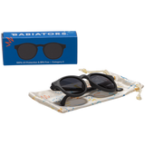Jet Black Keyhole Baby and Kid Sunglasses