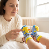 Boston Duck Plush Socks for Toddler or Baby