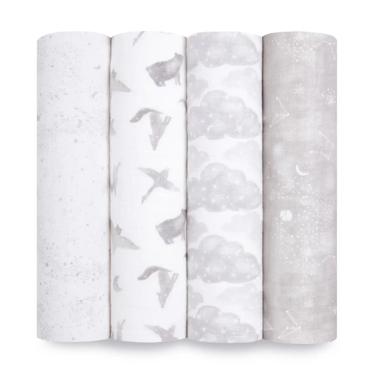 Aden + Anais Organic Muslin Swaddle - 4pk