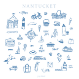 Nantucket Zip Baby Onesie