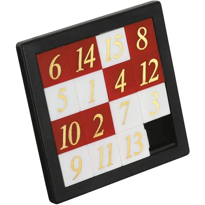 Neato! Number Slide Puzzle -Math, Travel Size, Retro