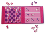 Magnetic Game - Tic Tac Toe & Checkers Unicorn
