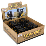 5" Diecast Pull Back Forklift       8/Disp