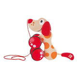Hape Walk-A-Long Puppy - Pull Along Toy for Babies 12+ Month