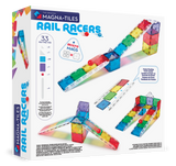Magna-Tiles Rail Racers 33-Piece Set