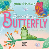 Grow-a-Puzzle. Becoming a Butterfly by