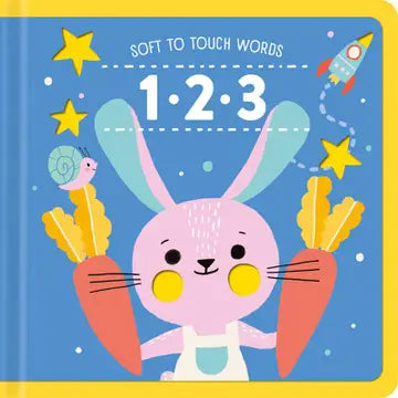 Soft To Touch Words 123 By Little Genius Books