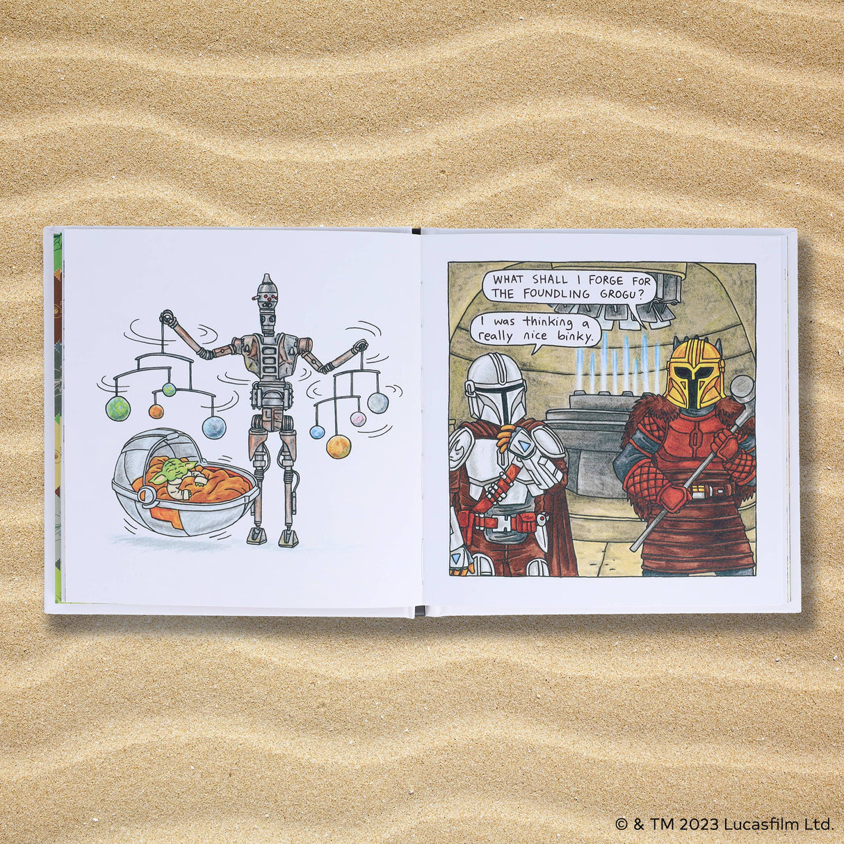 Star Wars The Mandalorian and Child