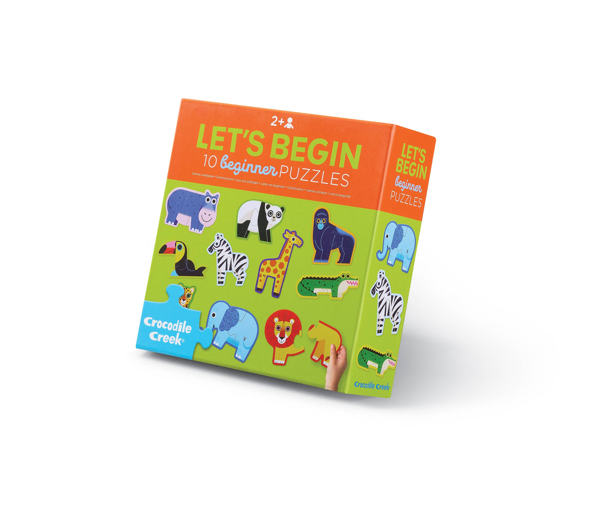 2-Piece Let's Begin Puzzle - Jungle