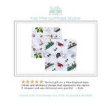 Massachusetts Baby Muslin Swaddle Receiving Blanket Extra Large 47 x 47