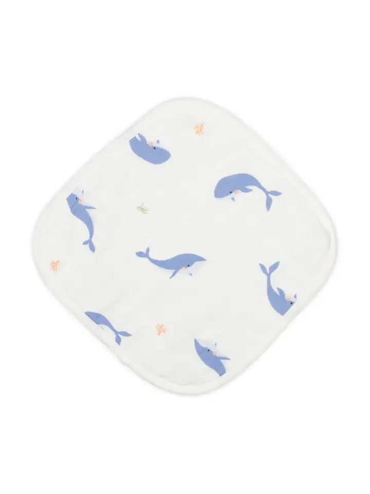 Whale Hooded Towel Set