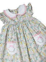 Easter Floral float dress with pockets