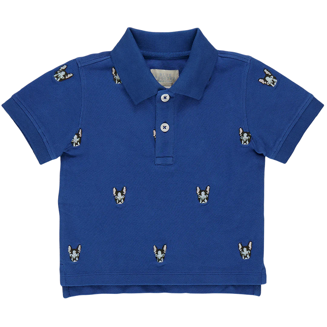 Boys Alec Shirt - Bulldog Embroidery