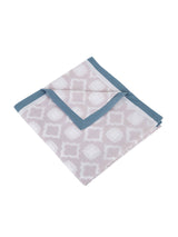 Receiving/Stroller Blanket: Handmade, Block-Printed Cotton