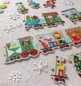 Christmas Train Shaped Floor Puzzle