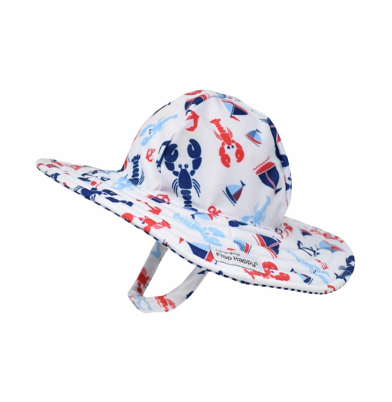 Kids UPF50+ Girls Summer Splash Swim Hat