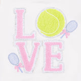 Pretty Tennis - Ruffle Sweatshirt