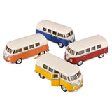 5" Diecast Pull Back 1962 VW Classic Bus   12/Db