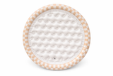 Ali+Oli Two-Ring Inflatable Kiddie Pool (Tan Checkers)