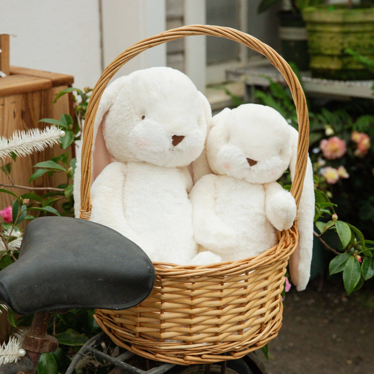 Little 12" Nibble Bunny - Cream