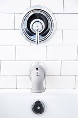 Gray Bathtub Spout Guard
