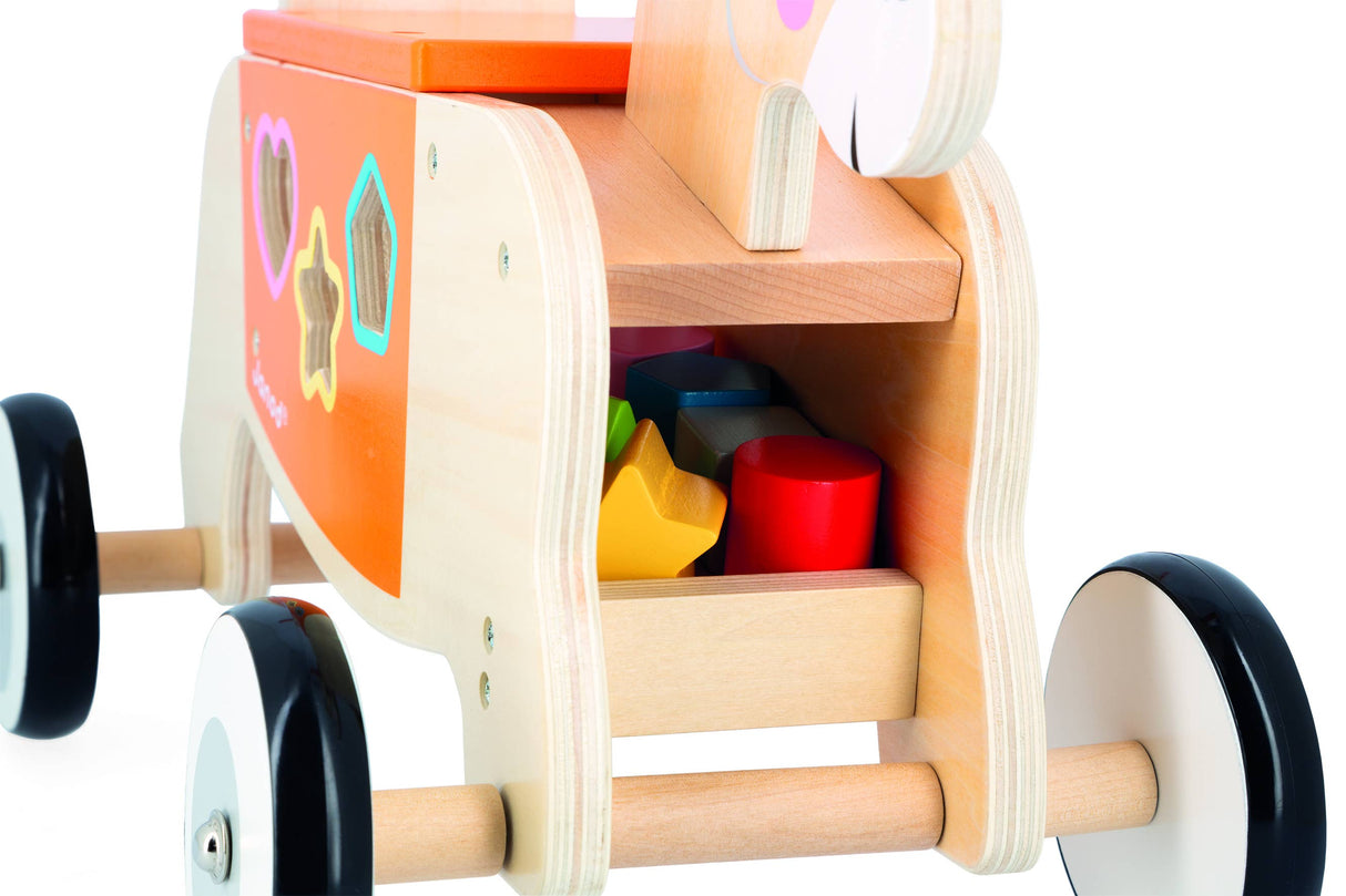 Farm | Ride-On | Donkey with Shape Sorter