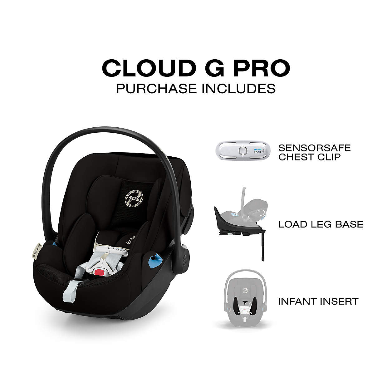 Cybex Cloud G Pro Comfort Extend Infant Car Seat – Tadpole