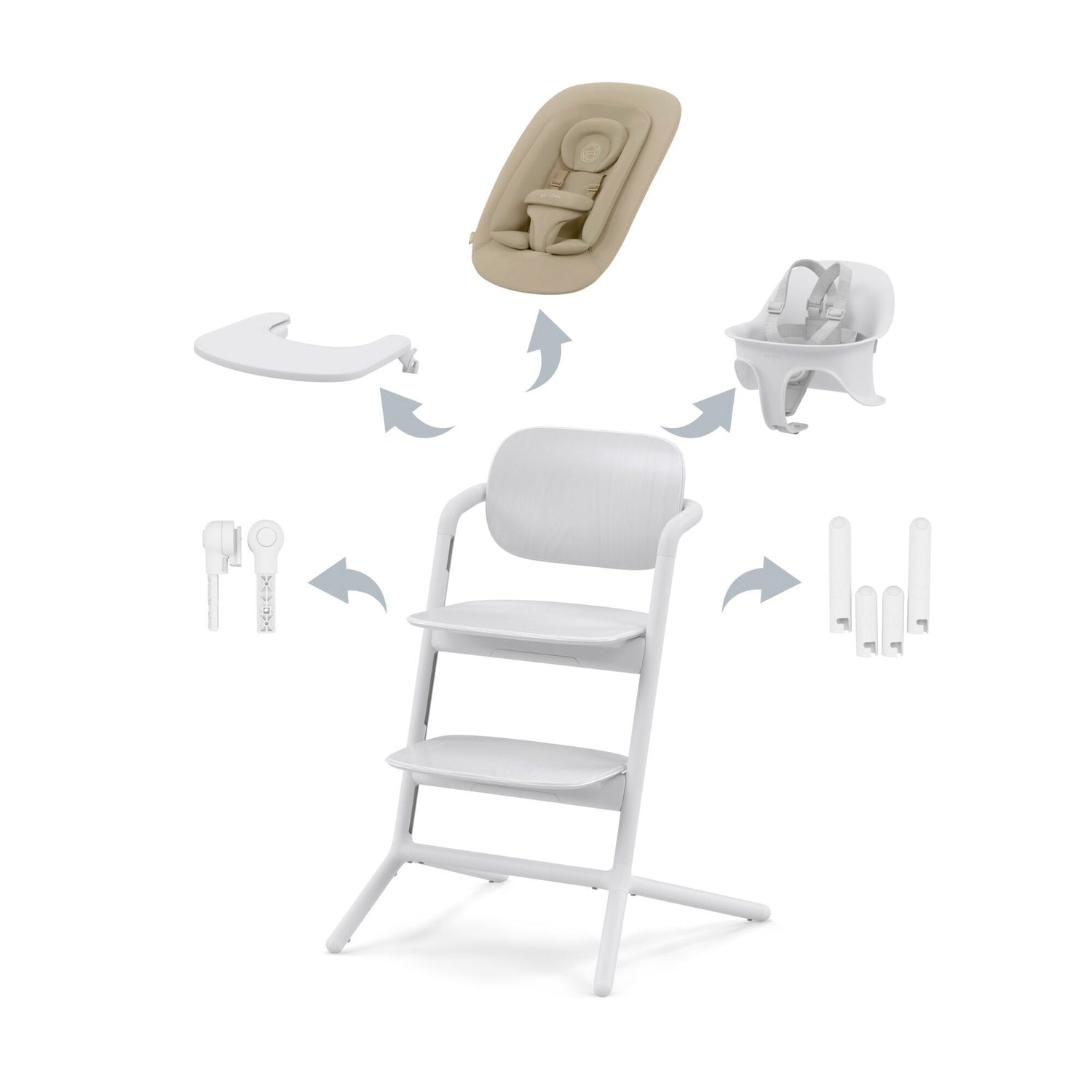 Cybex LEMO 2 High Chair 4-in-1 Set