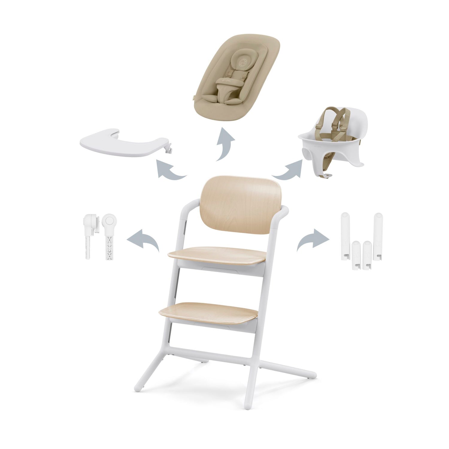 Cybex LEMO 2 High Chair 4-in-1 Set