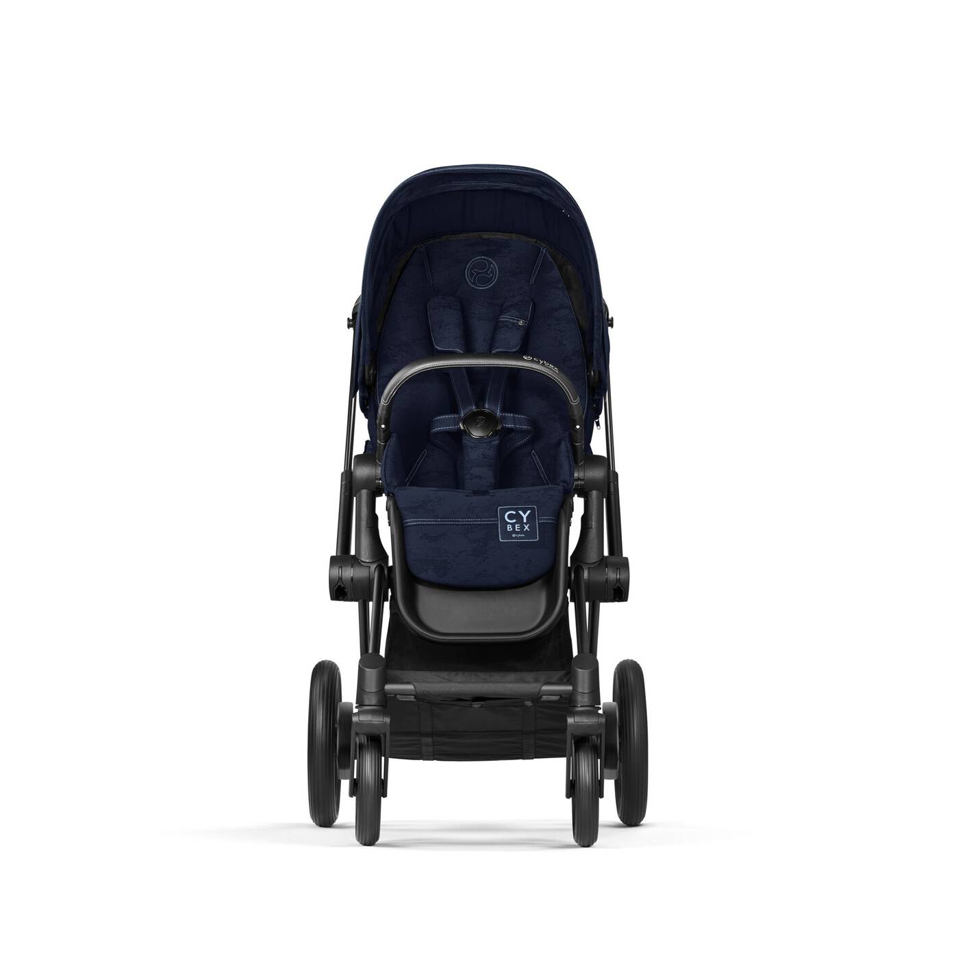 Priam Stroller Rebellious Luxury Denim Blue (Frame + Seat Pack)
