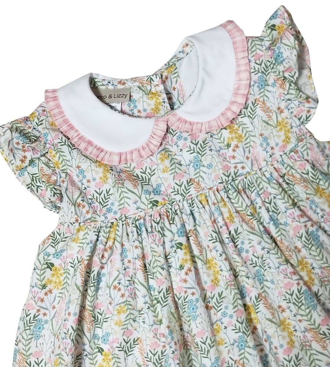 Easter Floral float dress with pockets