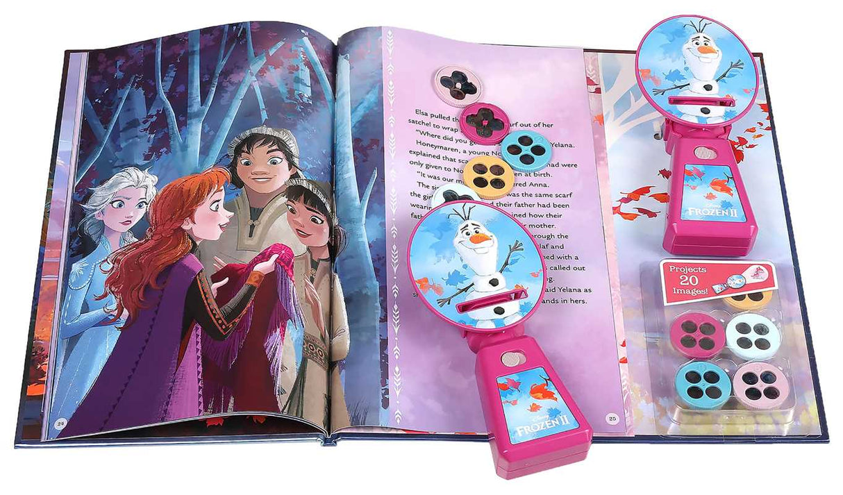 Disney Frozen 2 Movie Theater Storybook & Movie Projector by Marilyn Easton