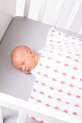 2-PC Swaddle Gift Set: GOTS Certified Organic Cotton Muslin