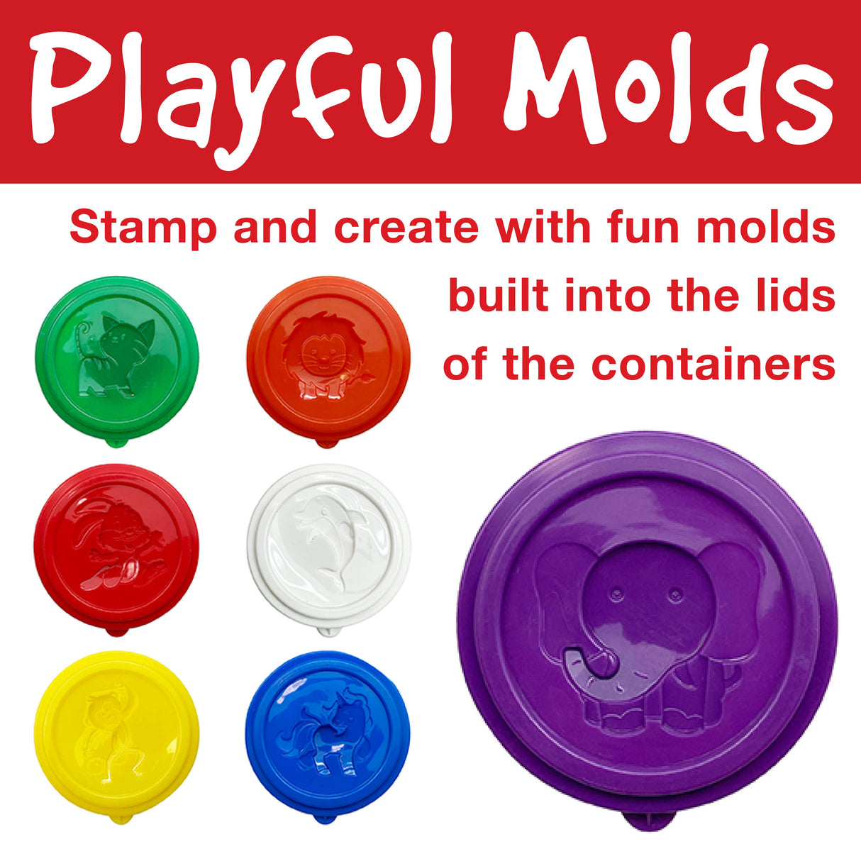 Little Creatives SuperSoft Modeling Dough Set of 12