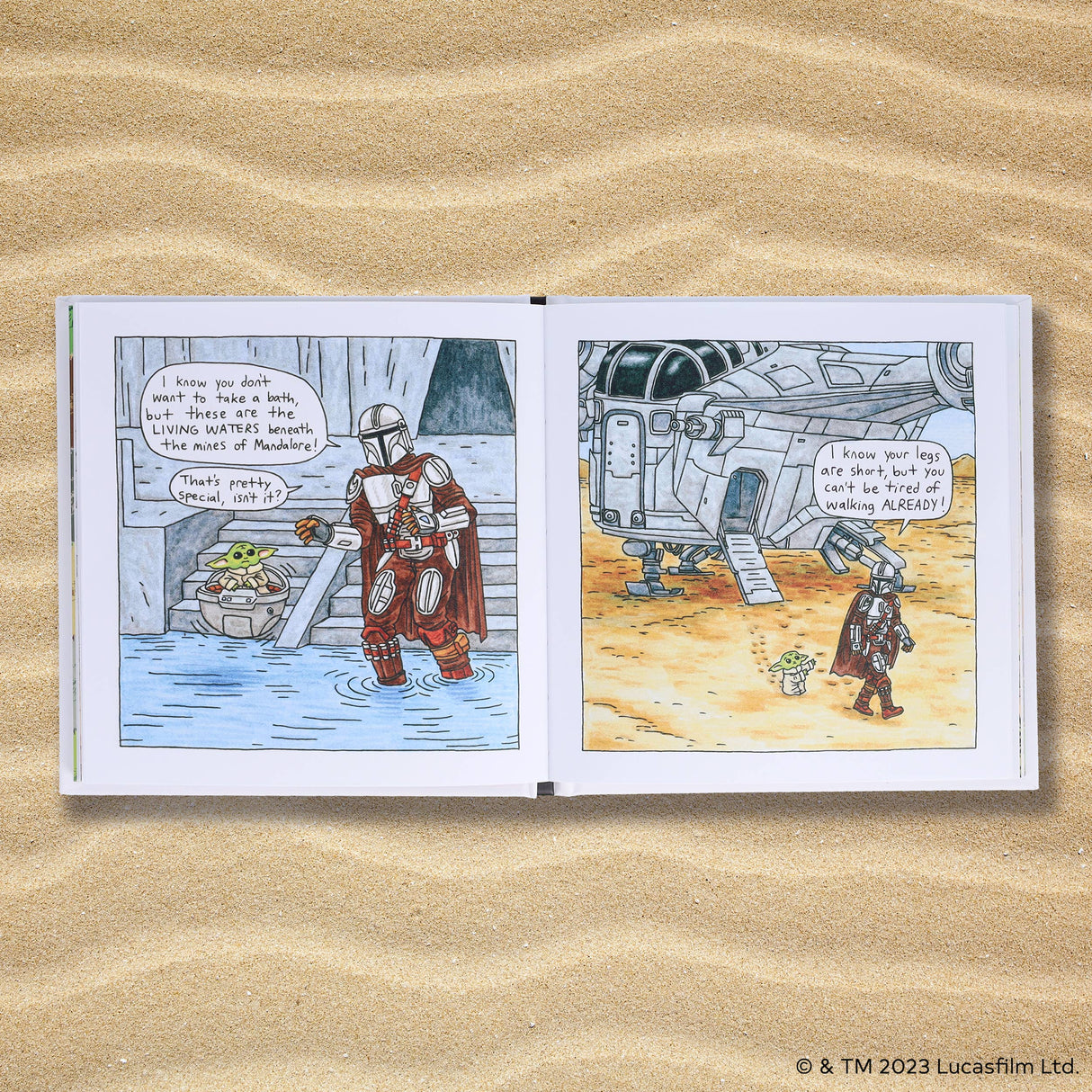 Star Wars The Mandalorian and Child