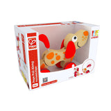 Hape Walk-A-Long Puppy - Pull Along Toy for Babies 12+ Month