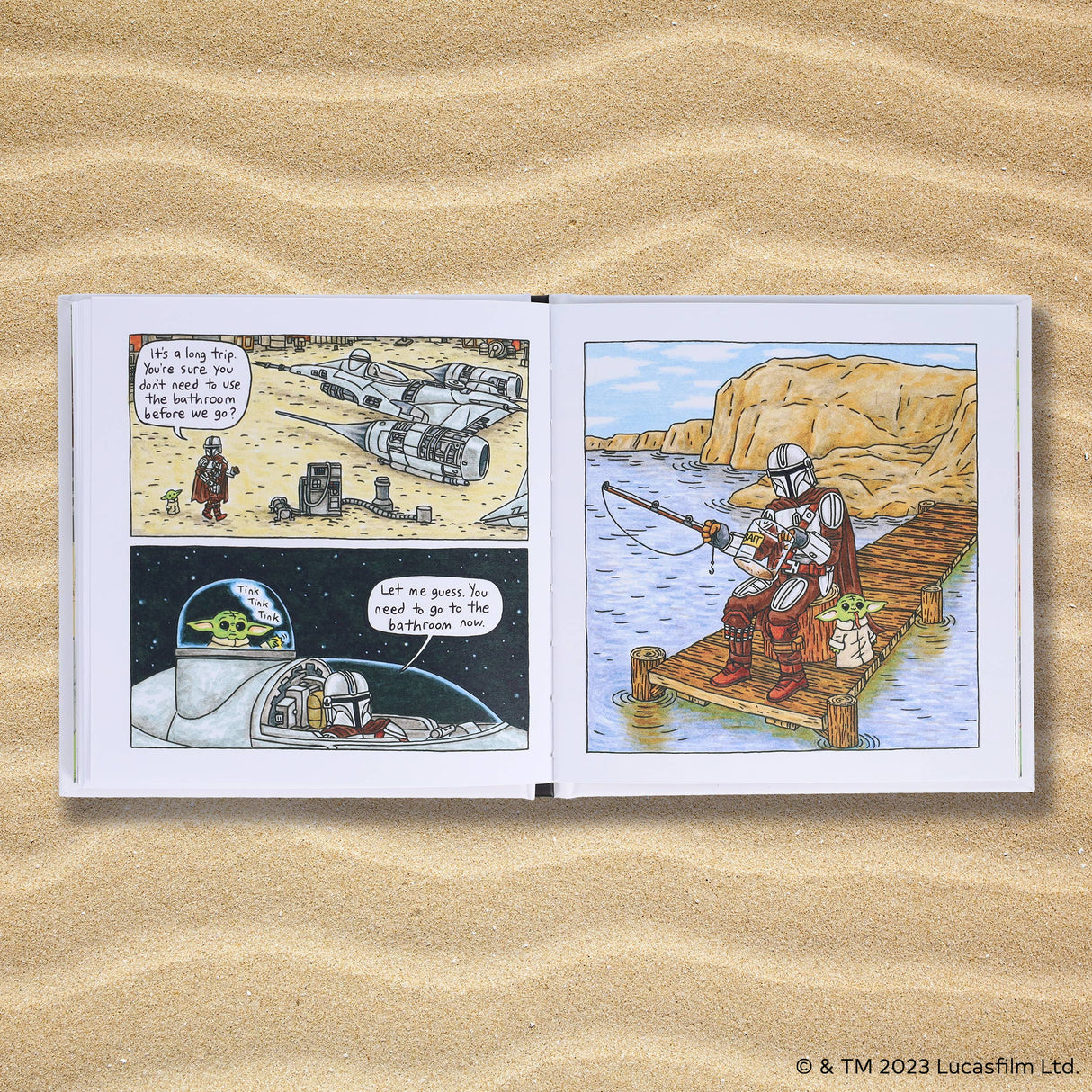 Star Wars The Mandalorian and Child