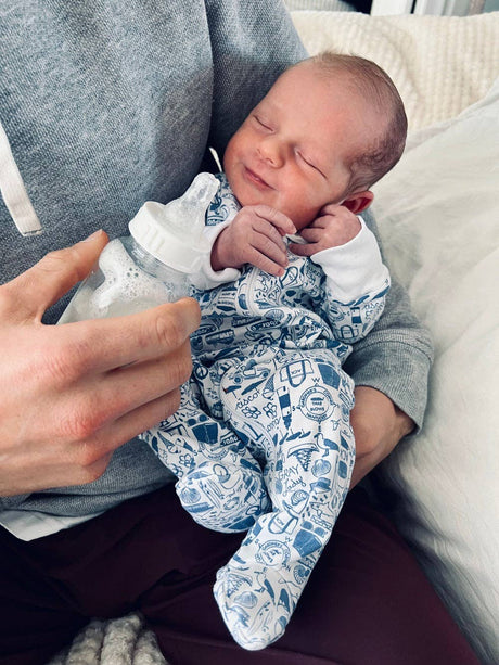 Nantucket Zip Baby Onesie