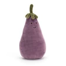 Amuseables Aubergine Eggplant Large