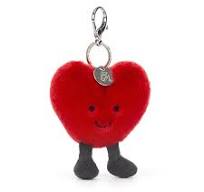 Jellycat Amuseable Heart Bag Charm