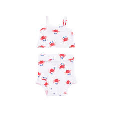 Tank Top & High Waisted Short Crabby Cuties