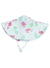 Flamingos Wide Brim Sunhat