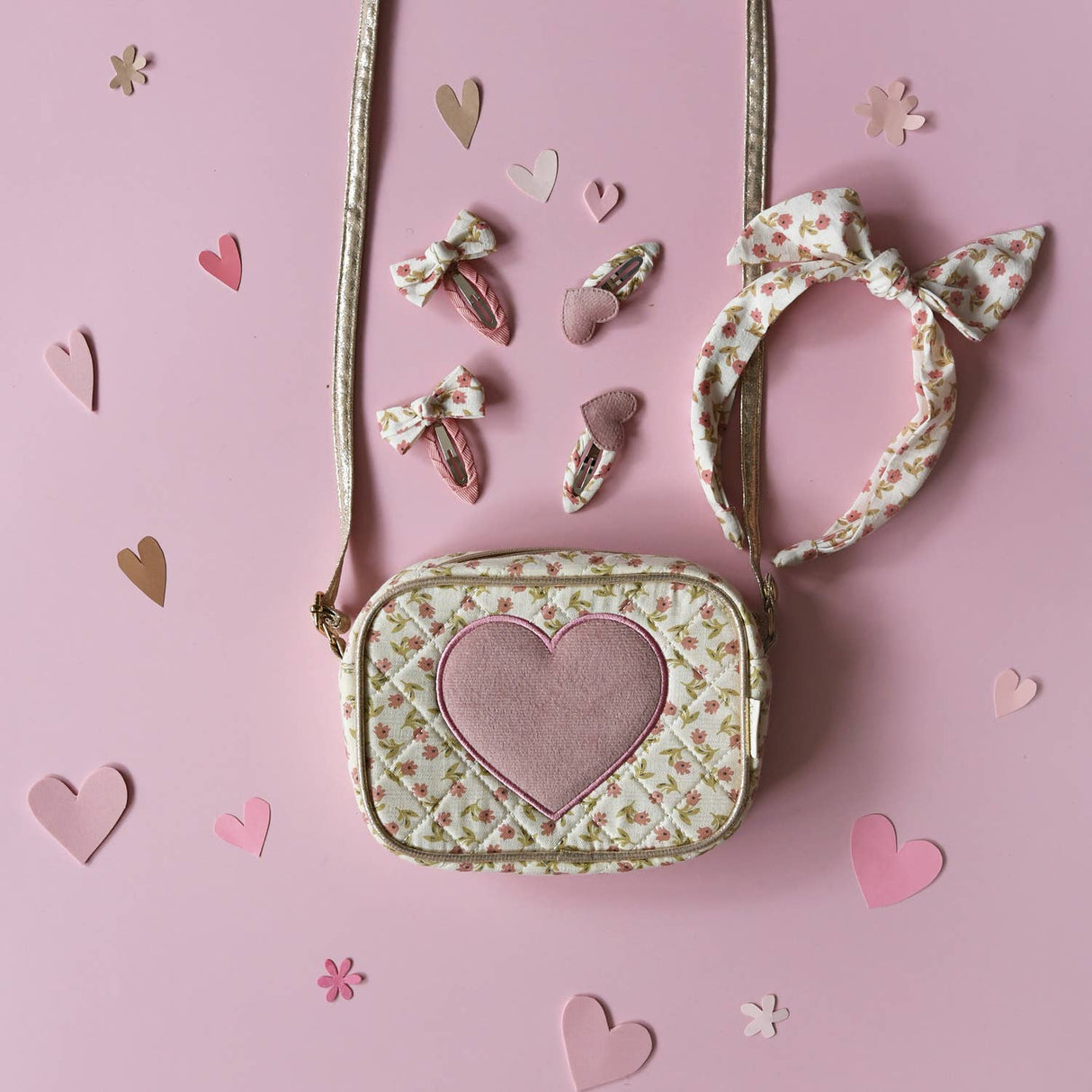 Patchwork Heart Bag