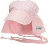 Kids UPF50+ Girls and Boys Original Flap Hat with Ties