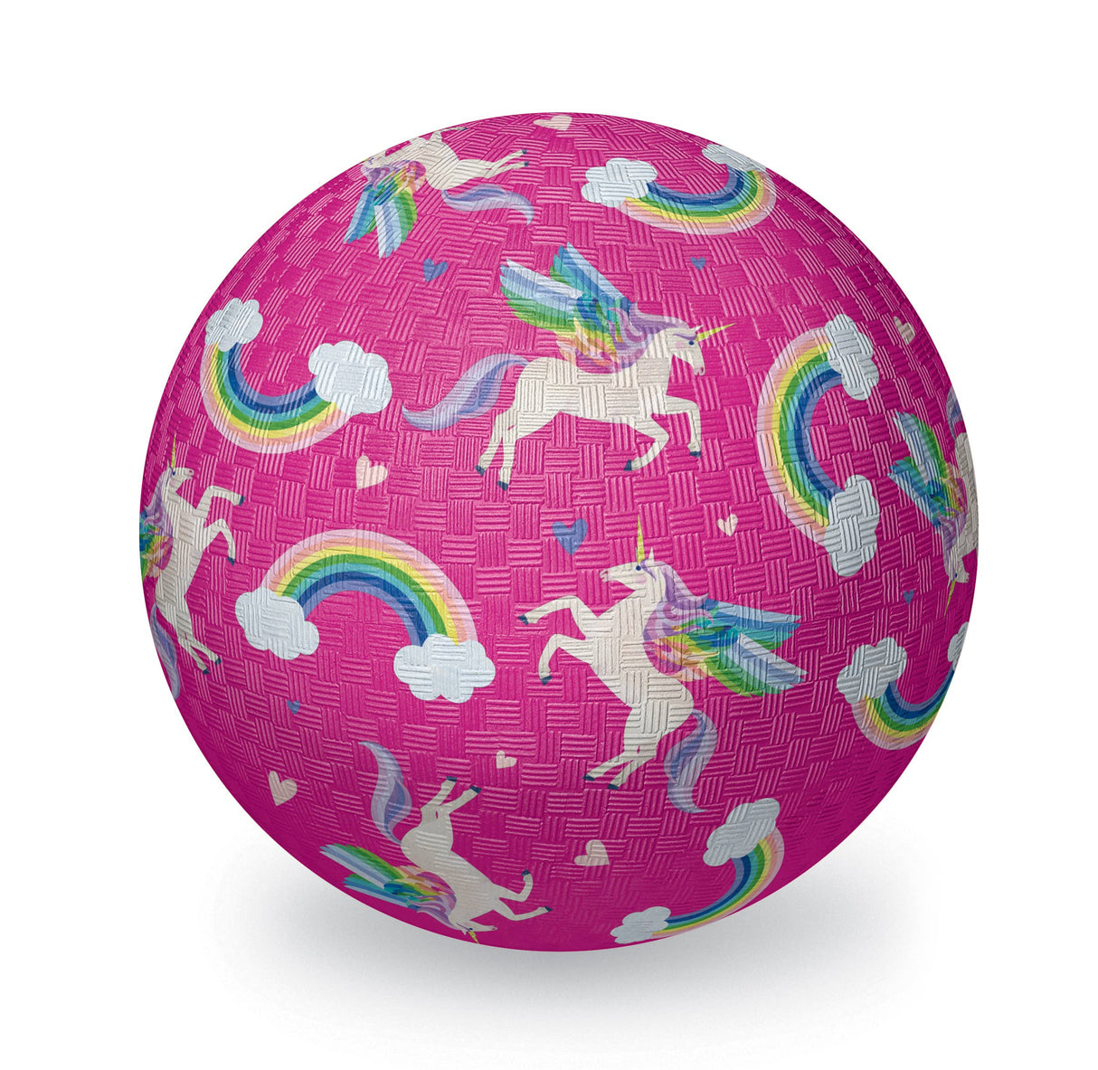 7" Playground Ball - Unicorn Rainbow