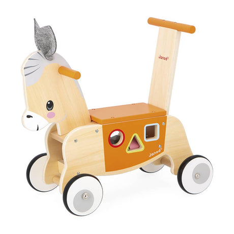 Farm | Ride-On | Donkey with Shape Sorter