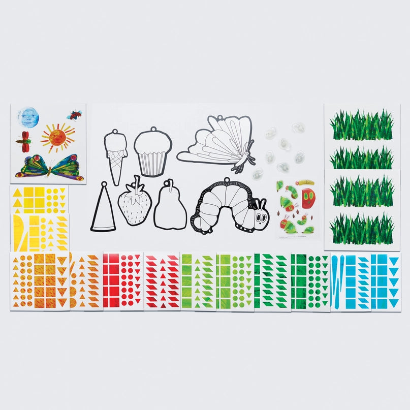 The Very Hungry Caterpillar - Sticker Suncatchers