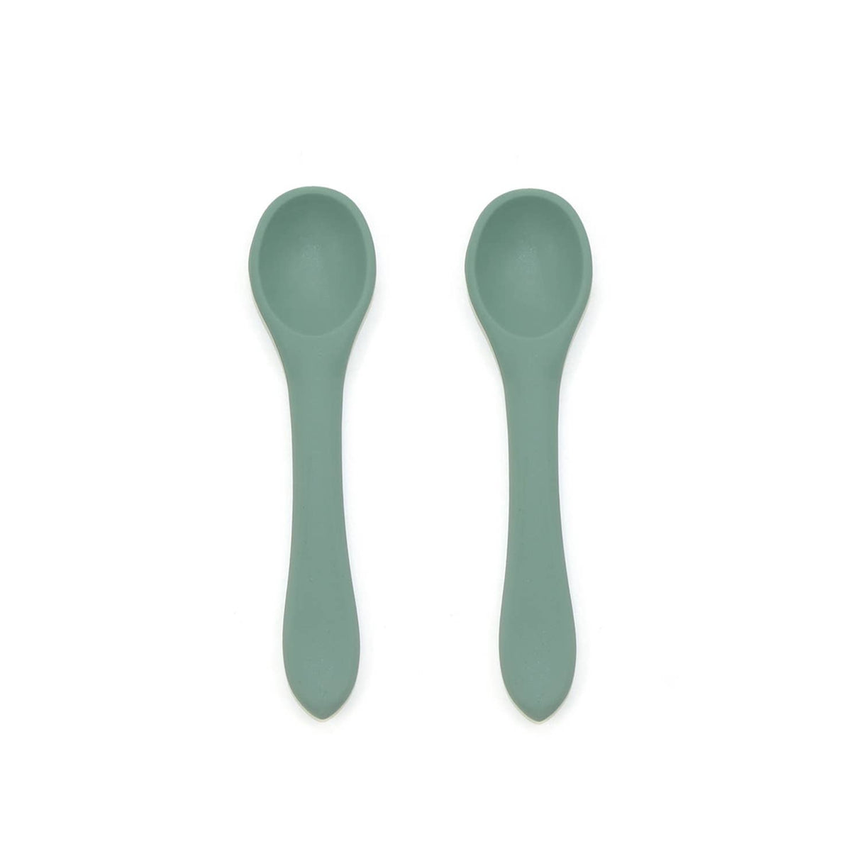 2pc Silicone Baby Spoon Set | 6 Colors