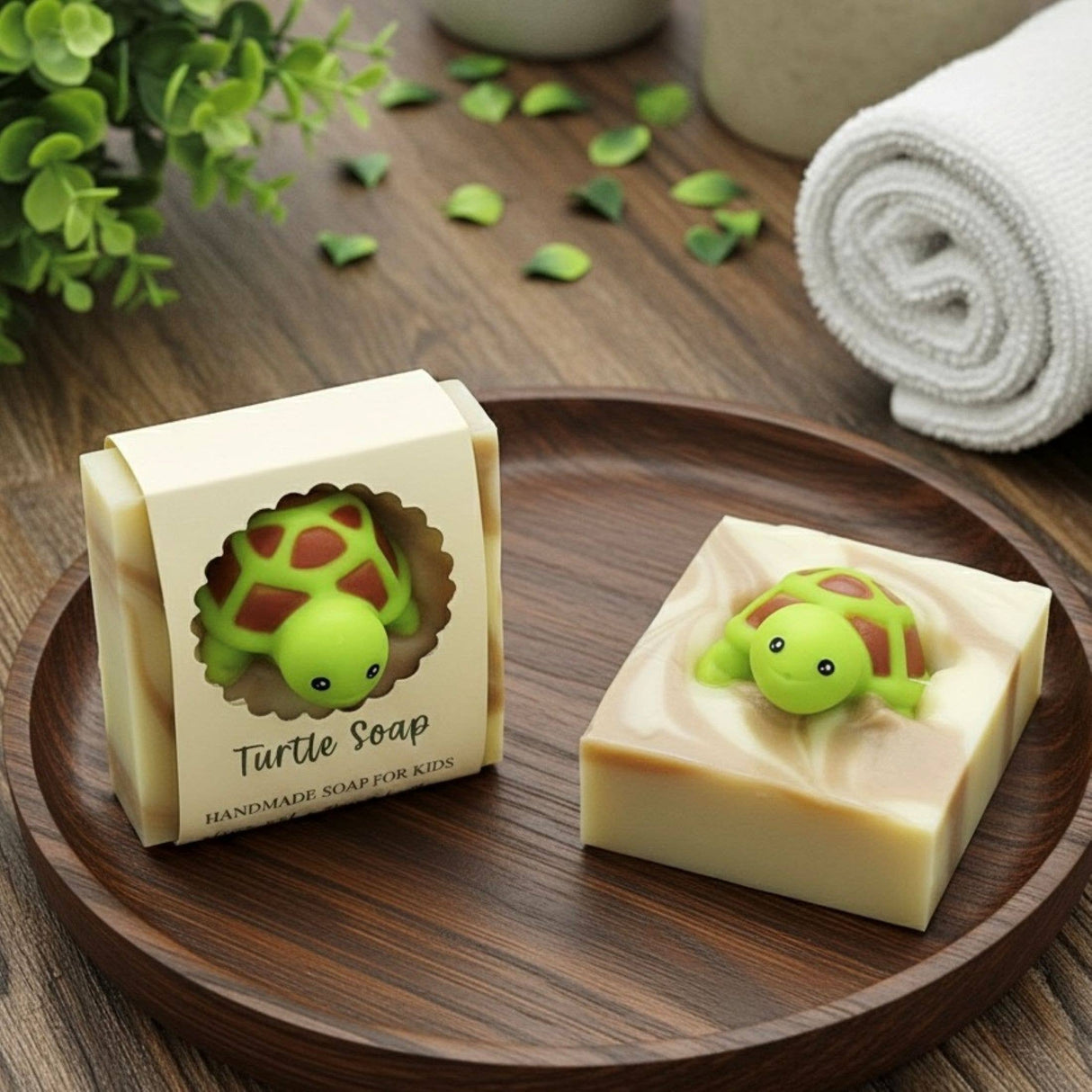 Turtle Handmade Soap Bar VEGAN COLD PROCESS